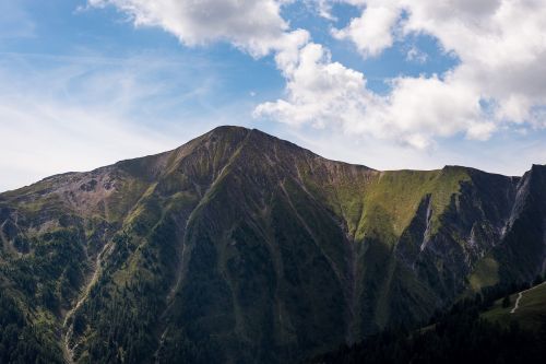 Kalnai, Gamta, Kraštovaizdis, Alpių, Vasara, Austria, Tyrol, Serfaus-Fiss-Ladis, Perspektyva, Šviesa Ir Šešėlis