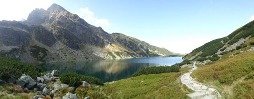 Kalnai, Nacionalinis Parkas, Lenkija, Kraštovaizdis, Tatry, Gamta, Aukštas Tatras, Turizmas