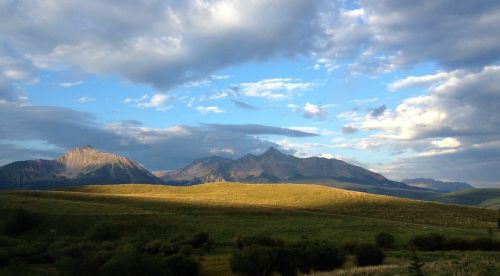 Kalnai, Dangus, Colorado, San Juan Kalnai, Wilsono Smailė, Vaizdingas, Kraštovaizdis