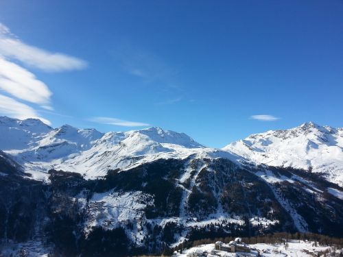 Alpės, Kalnai, Italy, Sniegas, Gamta, Slidinėjimas, Kraštovaizdis, Vaizdas, Panorama