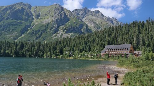 Kalnai, Slovakija, Tatras, Kelionė, Lauke, Peizažas, Turizmas, Pasivaikščiojimas, Žygiai, Ežeras