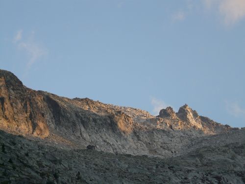 Kalnai, Alpių, Rokas, Sluoksnis, Pico Aneto, Pirėnai, Pico De La Maladeta