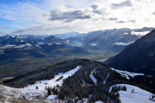 Kalnai, Žiemos Sportas, Sniegas, Alpių, Žiema, Slidinėjimas, Fonas, Žiemą