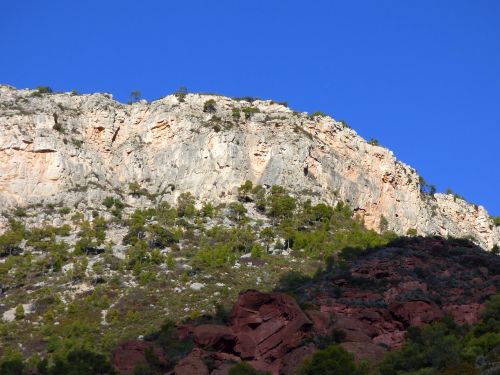 Kalnai, Montsant, Anksčiau, Kalkakmenis, Raudona Keramika, Raudonos Uolos, Kontrastas, Gamtos Parkas, Raudonasis Smiltainis