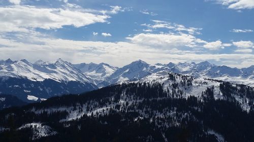Kalnai, Tyrol, Miškas, Žiemą, Alpių, Kraigas, Slidinėjimo Zona, Slidinėjimas