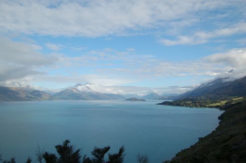 Kalnai, Ežeras, Naujoji Zelandija, Atostogos, Vaizdingas, Rojus, Sniegas, Scena, Smailės, Panorama, Atsipalaiduoti