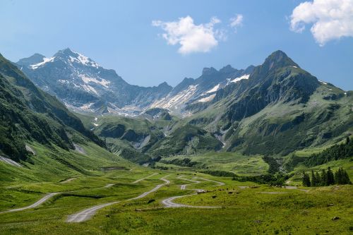 Kalnai, Šveicarija, Vaizdas