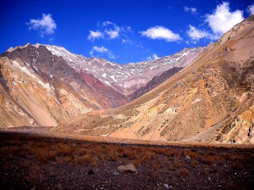 Kalnai, Gipso Rezervuaras, Čile