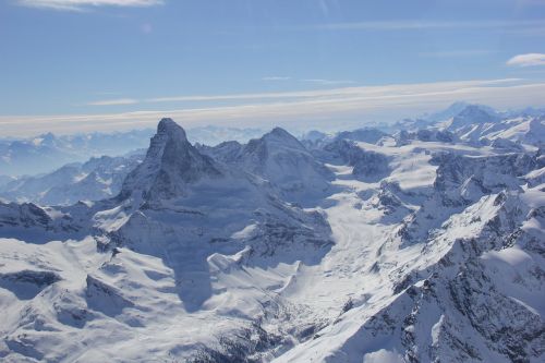 Kalnai, Matterhorn, Zermatt, Alpių, Šveicarija, Kalnas, Sniegas, Valais, Kraštovaizdis, Serija 4000, Saulėtas, Gamta, Mėlynas, Ledynas, Aukšti Kalnai