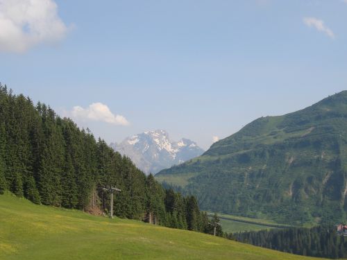 Kalnai, Miškas, Liftas, Perspektyva, Alm, Austria