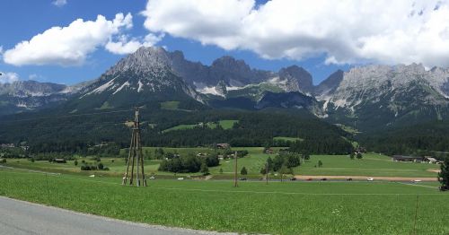 Kalnai, Austria, Kraštovaizdis, Kalnas, Alpės, Vaizdas