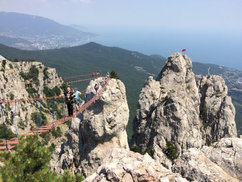 Kalnai, Tiltas, Jalta