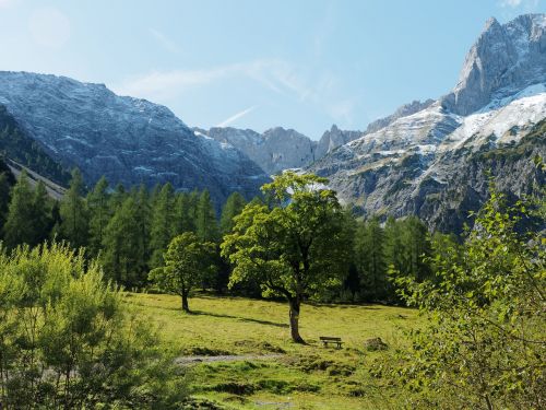 Kalnai, Karwendel, Austria, Tyrol, Aukščiausiojo Lygio Susitikimas, Kalnų Ganyklos, Masyvas, Gramai