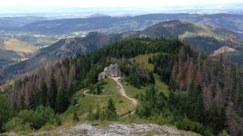 Kalnai, Tatry, Aukštas Tatras, Kraštovaizdis, Gamta, Lenkija, Kalnų Grožis