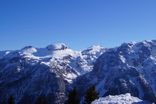Kalnai, Žiema, Italy, Alpės