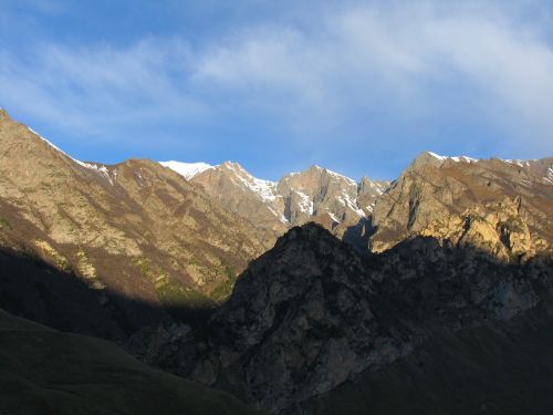 Kalnai, Rytas, Dangus, Chegem, Šiaurės Kaukazas