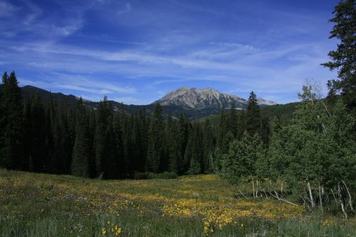 Kalnai, Colorado, Crested Butte