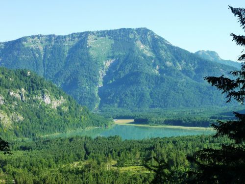 Kalnai, Bergsee, Žygiai, Alpių, Austria