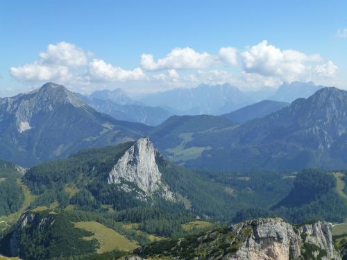 Kalnai, Žygiai, Austria, Vaizdas, Gamta, Alpių