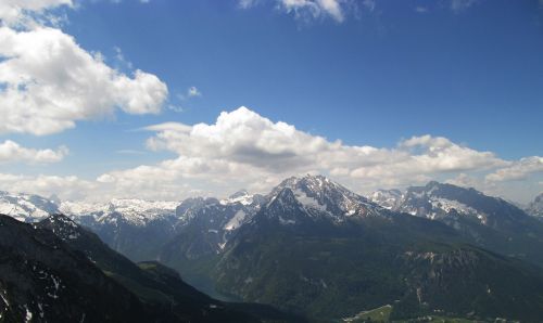 Kalnai, Alpių, Kalnų Peizažas, Panorama, Alpių Vaizdas, Vaizdas, Požiūris
