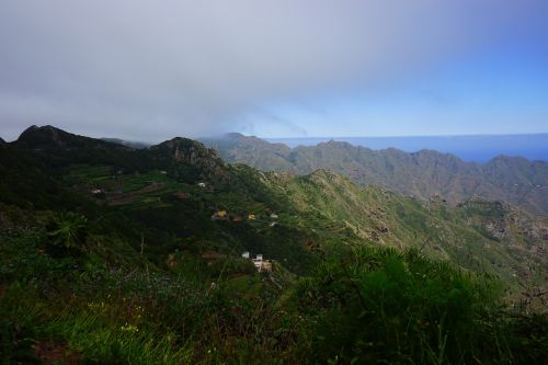 Kalnai, Požiūris, Kanarų Salos, Tenerifė, Añana Druskos Slėnio Kalnai, Anaga Landschaftspark, Parque Rural De Anaga, Anaga, Anaga Kalnai