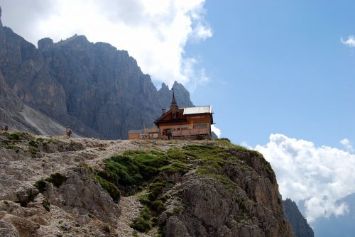 Kalnai, Dolomitai, Italy, Žygiai, Pasivaikščiojimas, Vajolet, Deadbolt, Prieglobstis, Preusas