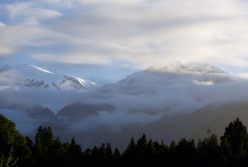 Kalnai, Naujoji Zelandija, Kalnas, Kalno Virėjas, Mt Cook, Rūkas