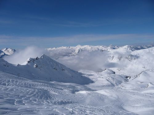 Kalnai, Sniegas, Žiema, Kraštovaizdis, Šveicarija
