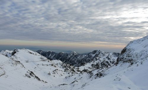 Kalnai, Sniegas, Debesys, Dangus, Alpės, Carega, Kraštovaizdis, Italy