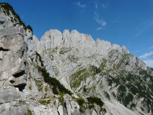Kalnai, Alpių, Wilderkaiser, Törl Tips, Jubiliejinė Platforma
