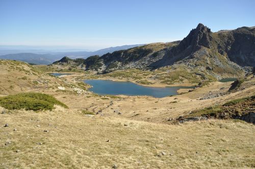 Kalnai, Ežeras, Gamta, Bulgarija, Rila