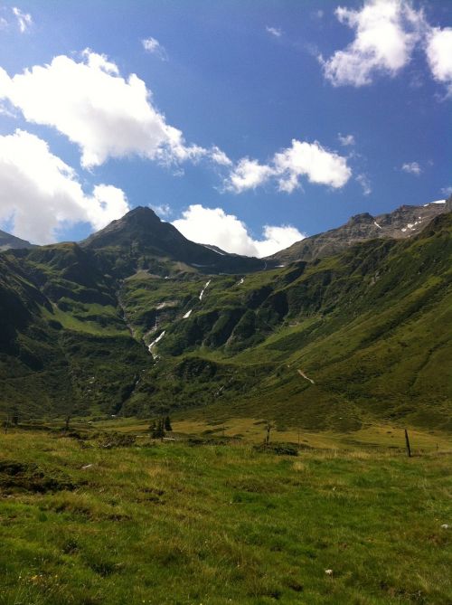 Kalnai, Alpių, Austria, Sportgastein, Nassfeld