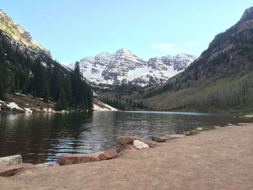 Kalnai,  Marooniniai Varpai,  Colorado,  Gamta,  Pavasaris