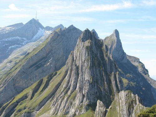 Kalnai, Alpių, Kraštovaizdis, Šveicarija