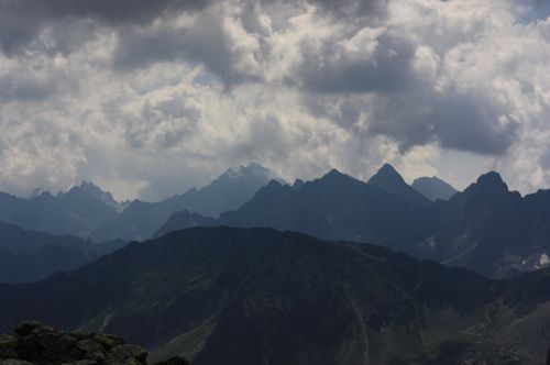 Kalnai, Tatry, Panorama Iš Świnica, Slėnis Iš Penkių Lenkijos Tvenkinių, Aukštas Tatras