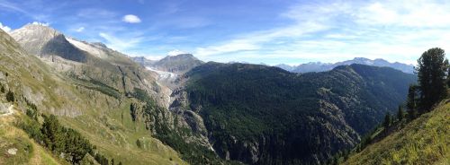 Kalnai, Aletsch, Žygiai