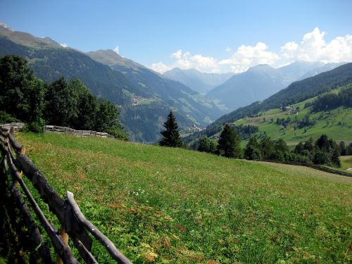 Kalnai, Pieva, Alpių, Kraštovaizdis, Gamta, Vasaros Pieva, Passeiertal, South Tyrol