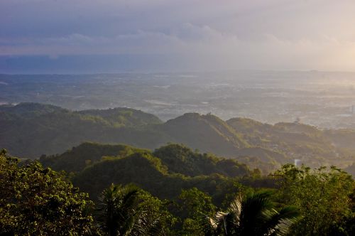 Kalnai, Žalias, Saulėtekis, Cebu, Filipinai