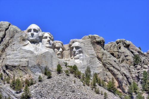 Mt Rushmore, Nacionalinis Parkas, Pietinė Dakota, Usa, Paminklas, Kalnas, Drožyba, Orientyras, Paminklas, Kelionė, Rokas, Prezidentai, Veidas, Lincoln, Vašingtonas, Jefferson, Rozveltas, Kraštovaizdis