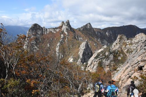 Mt Seoraksan, Kraštovaizdis, Alpinizmas, Gangwon Do, Kalnas, Žygiai