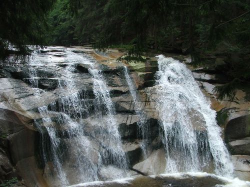 Mumlava, Krioklys, Harrachov