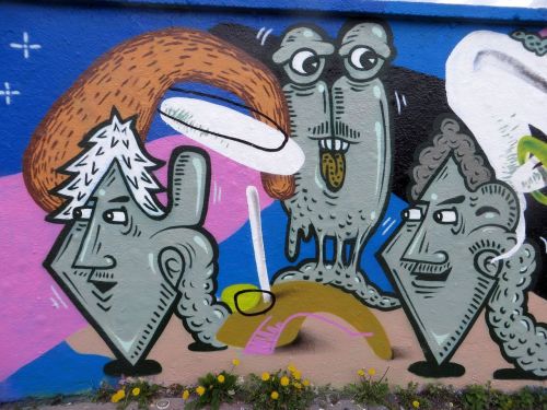 Grafiti, Purkšti, Menas, Meno Kūriniai, Schlachthofviertel