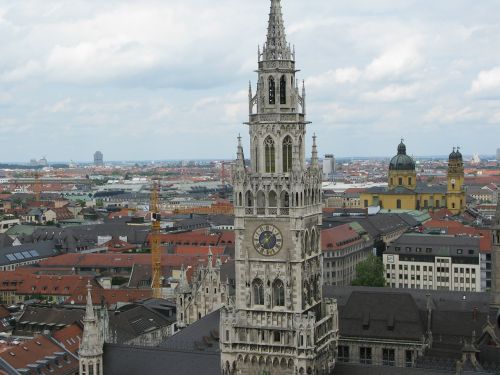 Munich, Bokštas, Bažnyčia, Miestas