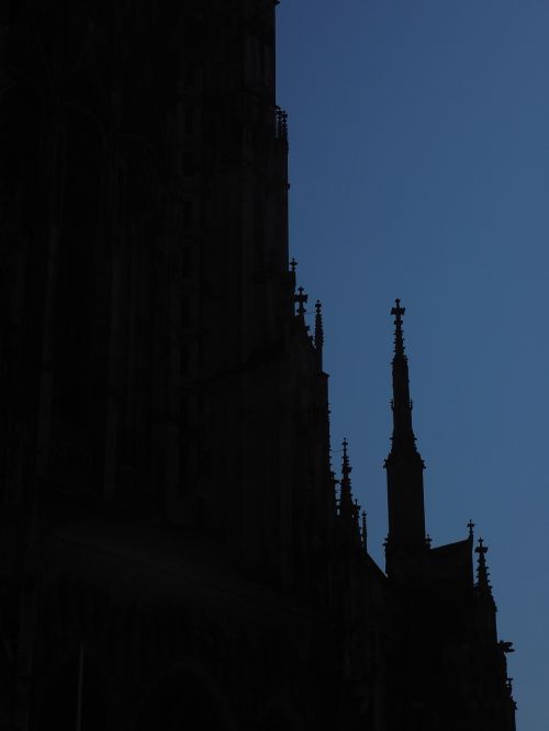Münsteris, Bokštas, Ulmi Katedra, Pastatas, Architektūra, Ulm, Ornamentas, Fasadas