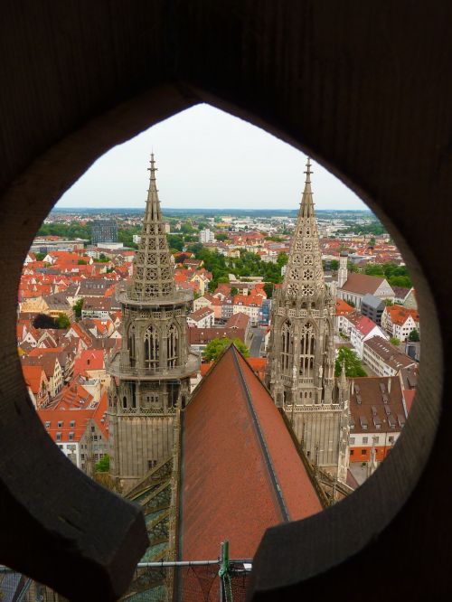 Münsteris, Ulmi Katedra, Bokštas, Bokštai, Pastatas