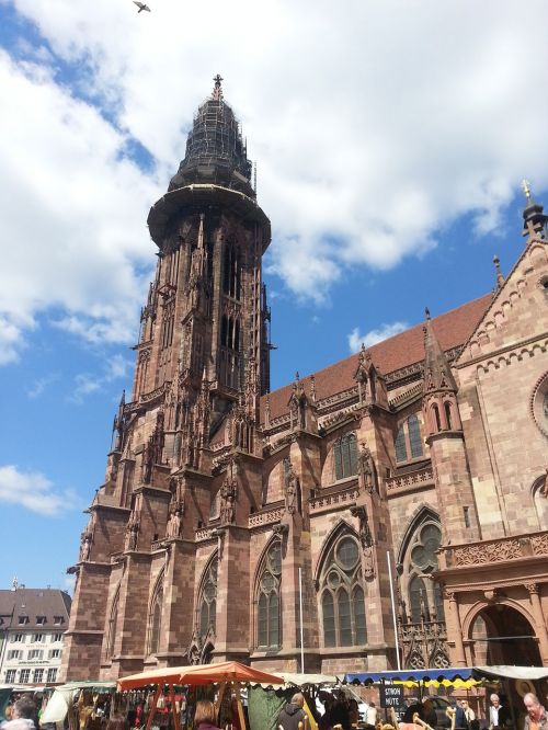 Münsteris, Freiburgas, Bokštas, Turgus, Gotika, Atkurti, Tikėjimas, Religija, Krikščionybė, Dangus