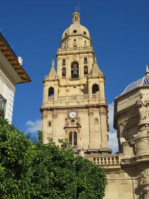 Murcia, Ispanija, Katedra, Bažnyčia, Barokas