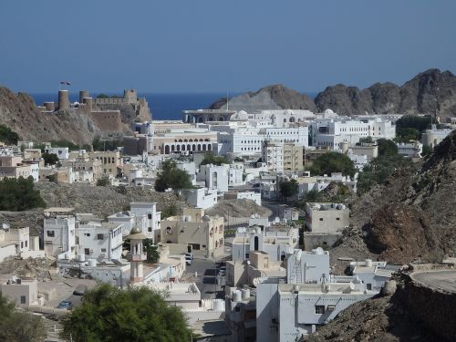 Muskatas, Senamiestis, Oman