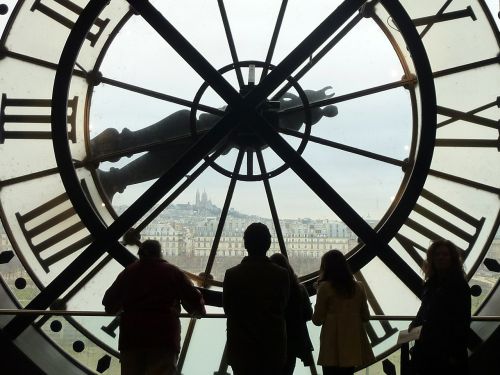 Musée Dorsay, Paris, Laikrodis, Šešėlių Žaidimas, Juoda Ir Balta, Stoties Laikrodis, Dailės Muziejus, Atgal