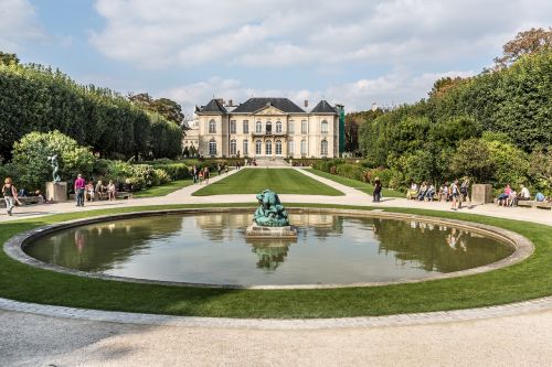Muziejus, Rodinas, Paris, Parkas, Simetrija, Gyvenamasis Namas